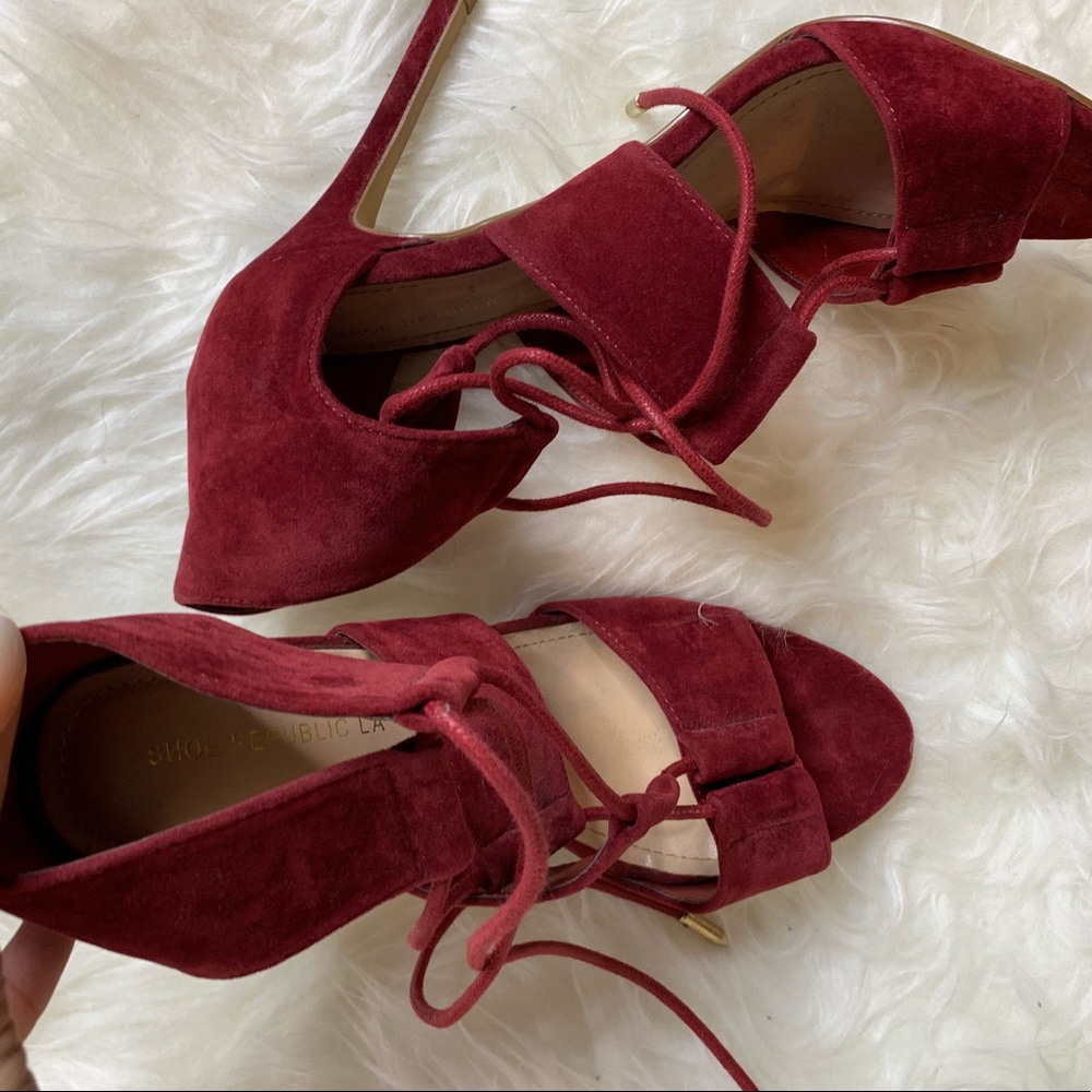 Maroon Heels